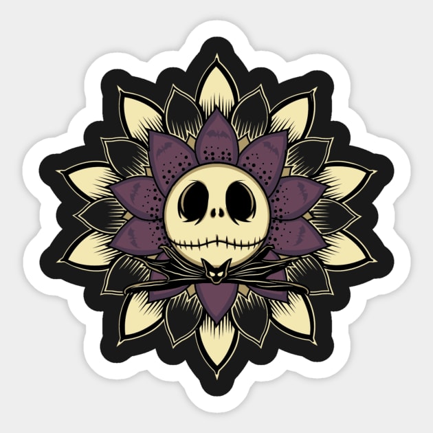 Jack Mandala Sticker by Piercek25